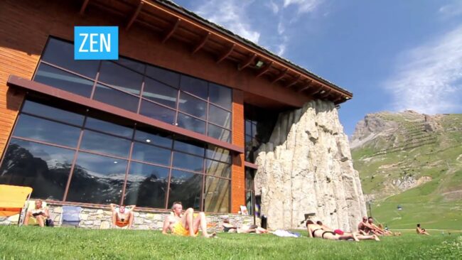 location de chalets à tignes en été
